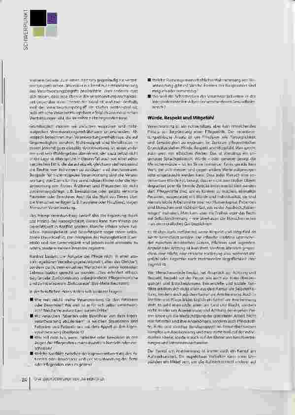Vorschauseite 5: Ethik in der Pflege