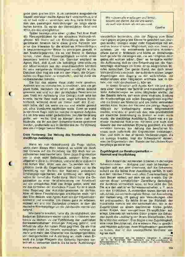 Vorschauseite 3: Agnes Karll und ihre Verdienste um die deutsche Krankenpflege