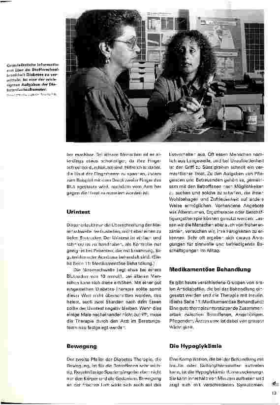 Vorschauseite 2: Aus der Sicht einer Diabetesfachschwester