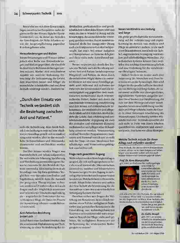 Vorschauseite 3: Eine ethische Herausforderung