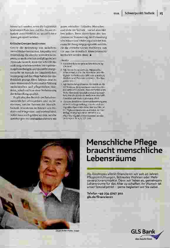 Vorschauseite 4: Eine ethische Herausforderung