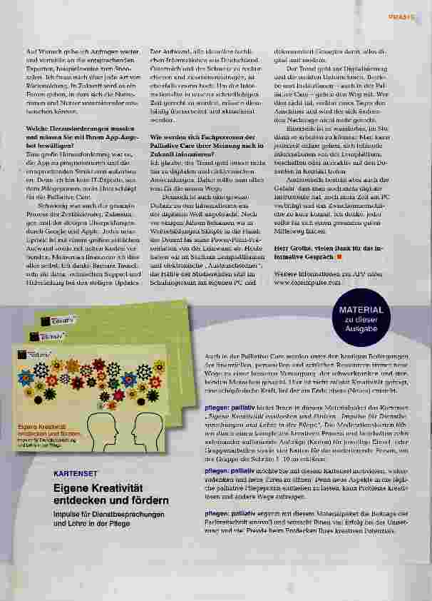 Vorschauseite 3: Palliative-Care-Informationen einfach und schnell per App
