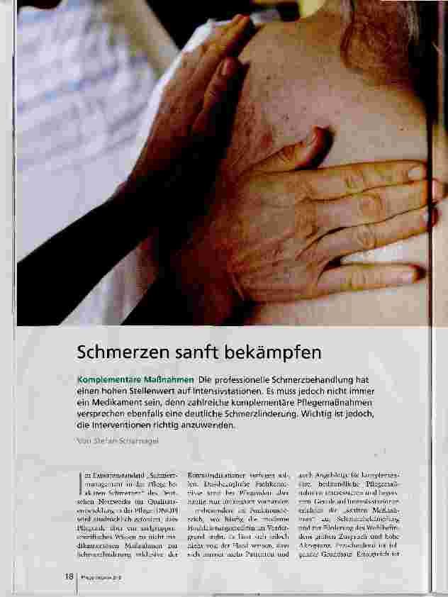 Vorschauseite 1: Schmerzen sanft bekämpfen
