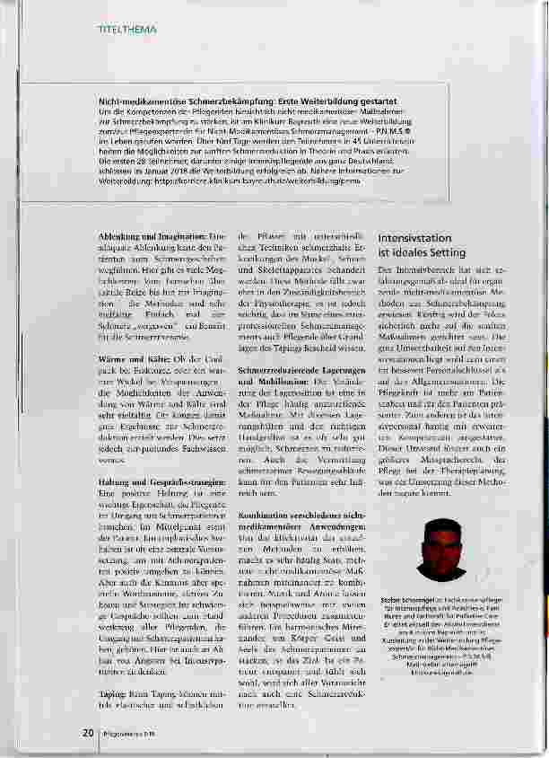 Vorschauseite 3: Schmerzen sanft bekämpfen