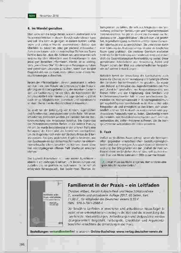 Vorschauseite 6: Die Vielfalt der Familienfreundlichkeit im ländlichen Raum - am Beispiel des Landkreises Breisgau-Hochschwarzwald