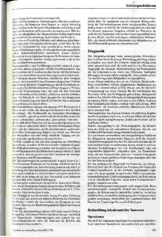 Vorschauseite 4: Hirntumoren