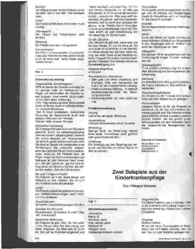 Vorschauseite 2: Die Entwicklung von Pflegestandards in der Krankenpflege/Pflegeplanung u. Dokumentation nach den ersten beiden Schritten des Pflegeprozesses