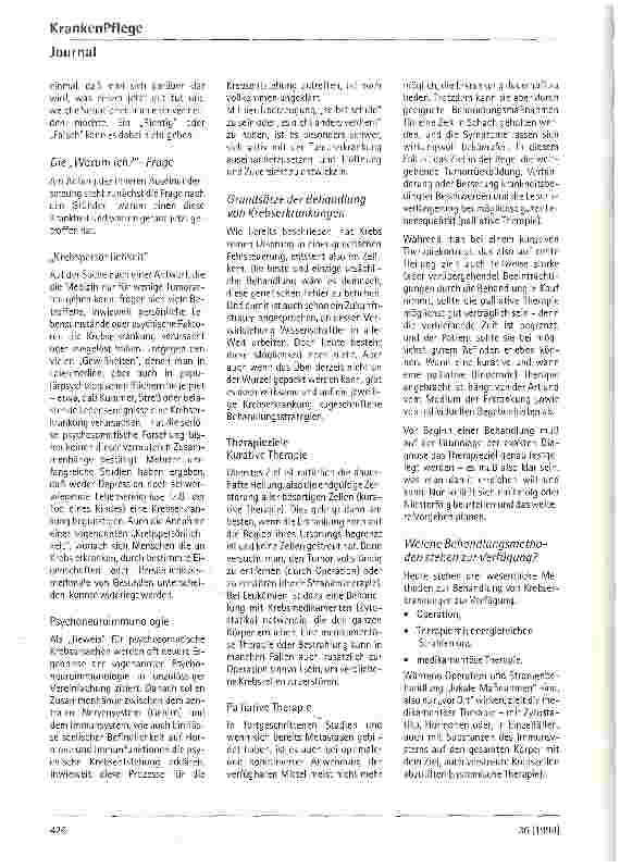 Vorschauseite 3: Fragen Sie Ihren Arzt... Behandlungsmöglichkeiten bei Krebserkrankungen
