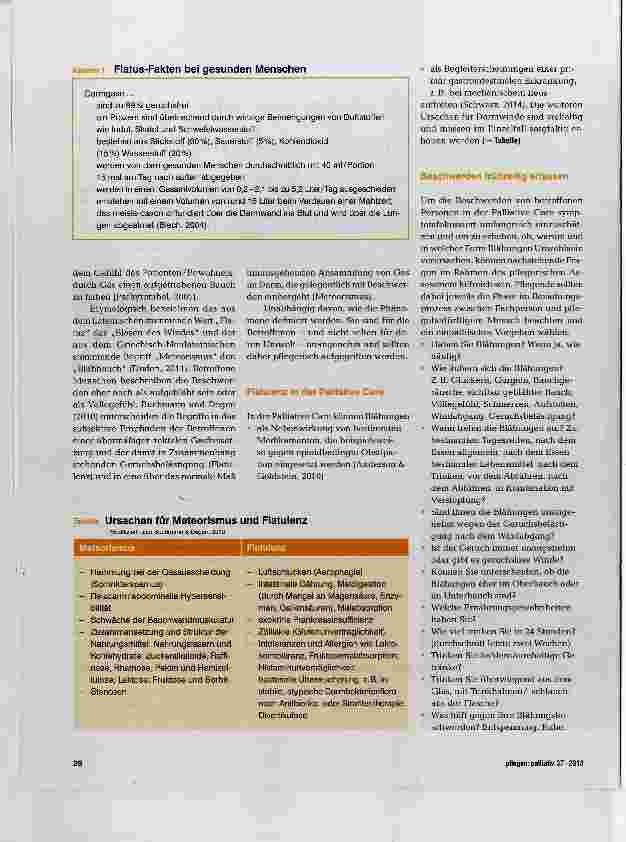 Vorschauseite 2: Flatulenz - ein selten angesprochenes Thema