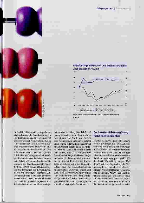 Vorschauseite 2: Analyse des InEK-Sachkostenkonzepts Kalkulierte Willkür