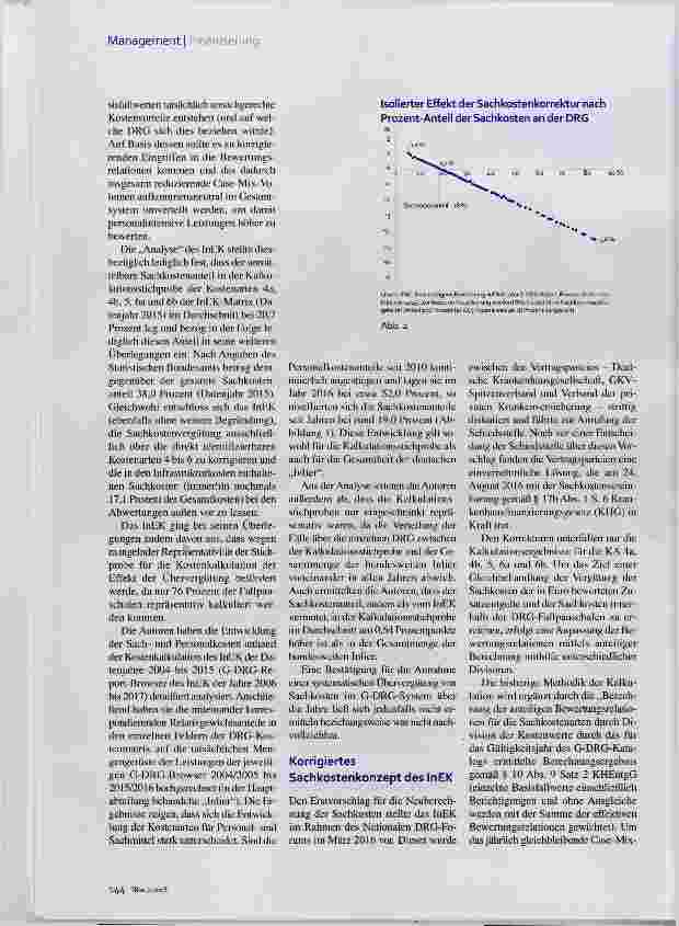 Vorschauseite 3: Analyse des InEK-Sachkostenkonzepts Kalkulierte Willkür
