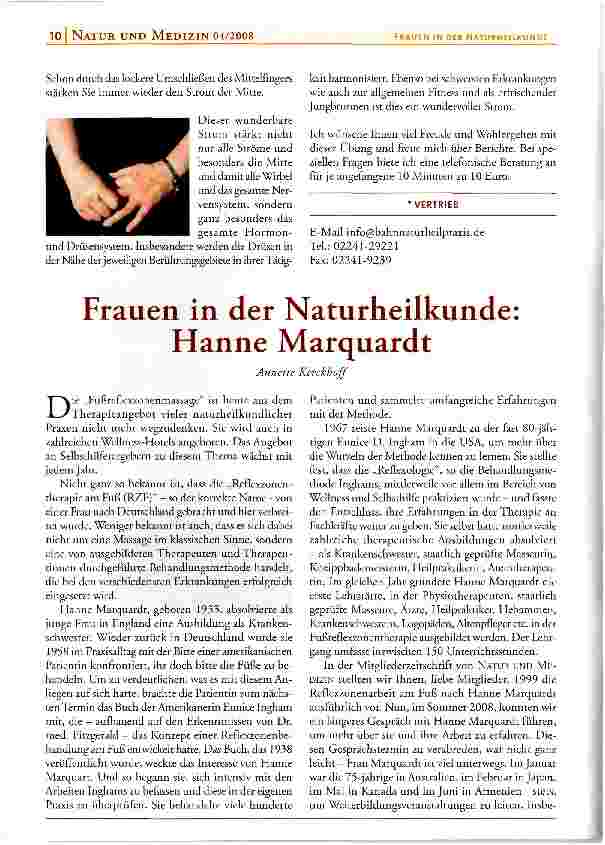Vorschauseite 2: JIN SHIN JYUTSU - Teil 8 Das Behandlunsprinzip „Einer für Alles