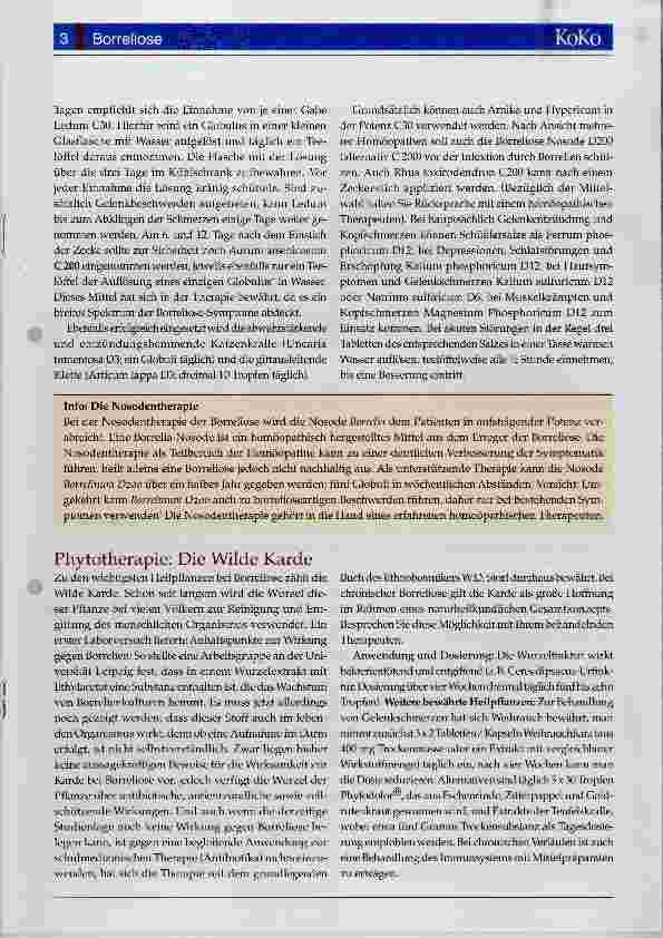 Vorschauseite 3: Borreliose