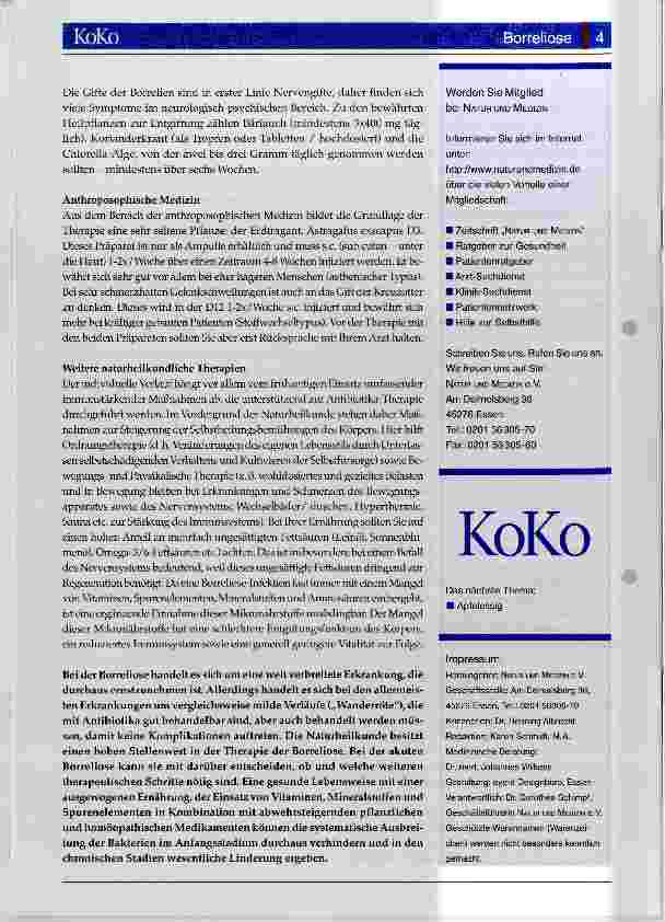 Vorschauseite 4: Borreliose