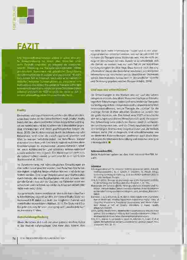 Vorschauseite 5: Allogène Stammzelltransplantation im Alter: Was ist zu beachten?