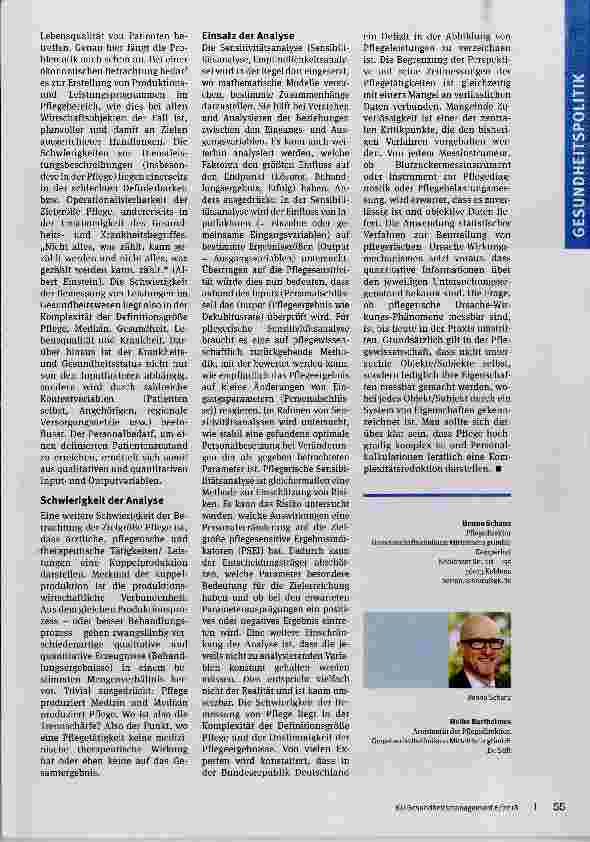 Vorschauseite 3: Personaluntergrenze und Pflegesensitivität