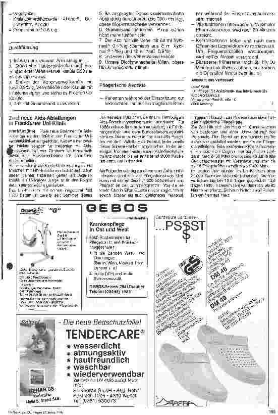 Vorschauseite 2: Pflegehandbuch der Anästhesieabteilung 3. Teil: Interkostalanästhesie, Regionalanästhesie