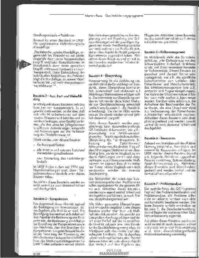 Vorschauseite 4: Qualitätssicherungsprogramm im Universitätsklinikum Benjamin Franklin