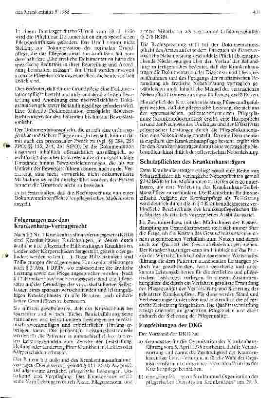 Vorschauseite 3: Rechtliche und wirtschaftliche Aspekte der Pflegeplanung unddokumentation