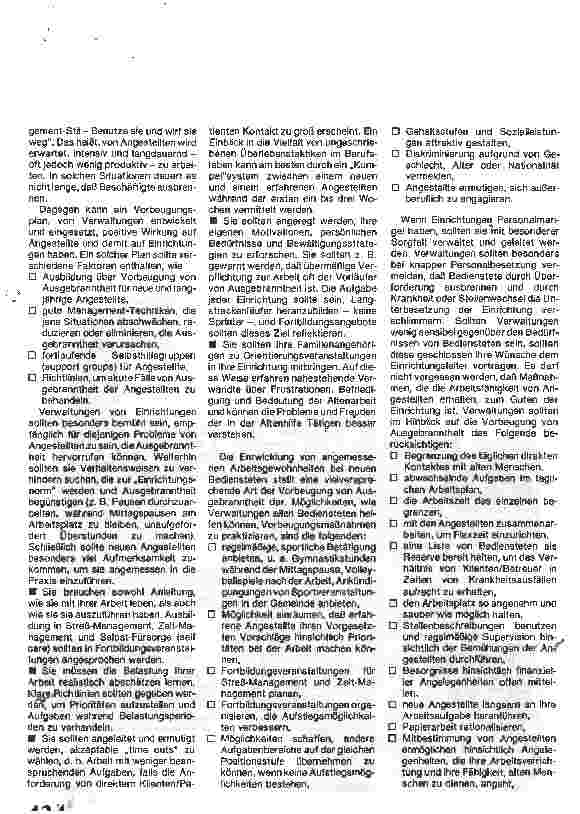Vorschauseite 2: Wie kann man dem Ausbrennen der Mitarbeiter vorbeugen?