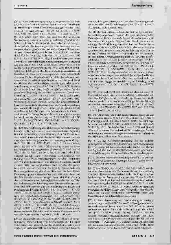 Vorschauseite 5: Stufenzuordnung unter Berücksichtigung früherer Beschäftigungszeiten bei anderen Arbeitgebern gemäß §9 Abs. 1 DVO.EKD aF