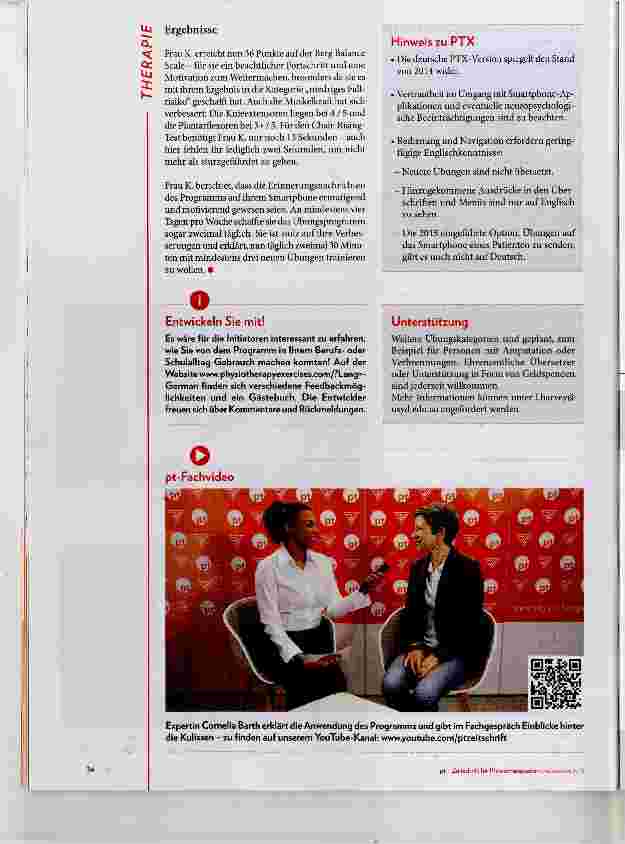 Vorschauseite 5: Qualitative Physiotherapie für jeden