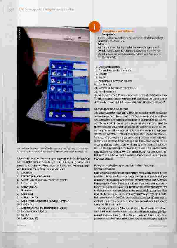 Vorschauseite 3: Multimorbidität und Polypharmakotherapie in der Geriatrie