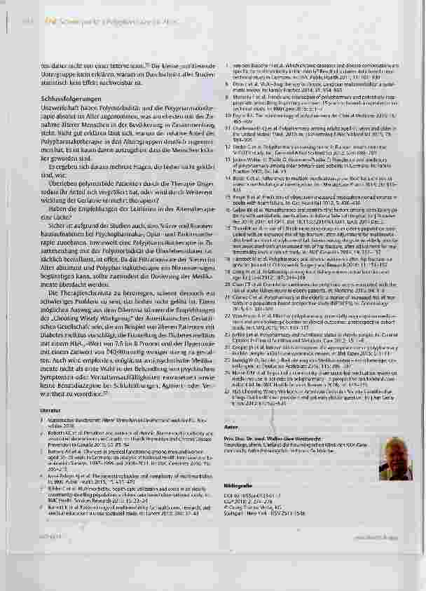 Vorschauseite 5: Multimorbidität und Polypharmakotherapie in der Geriatrie