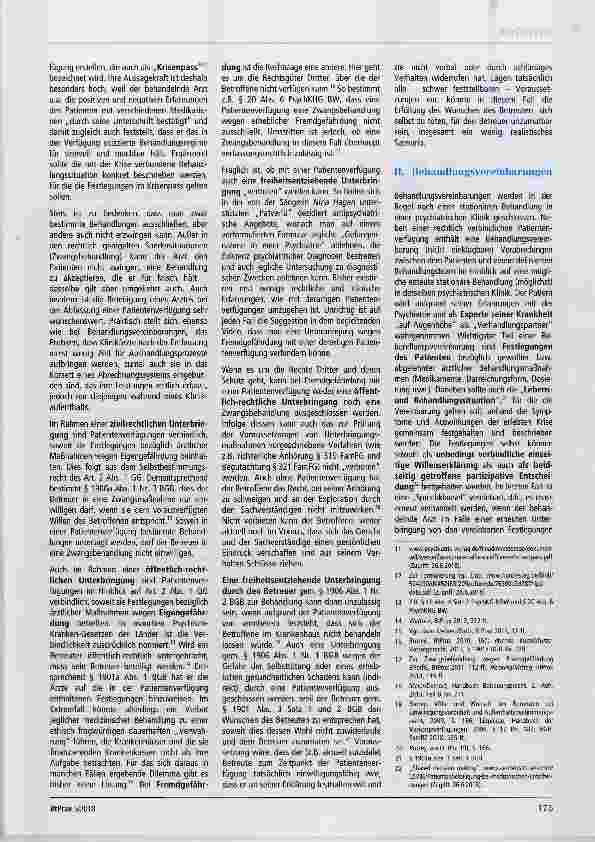 Vorschauseite 2: Patientenverfügungen und Behandlungsvereinbarungen in der Praxis