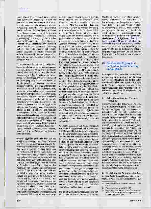 Vorschauseite 3: Patientenverfügungen und Behandlungsvereinbarungen in der Praxis