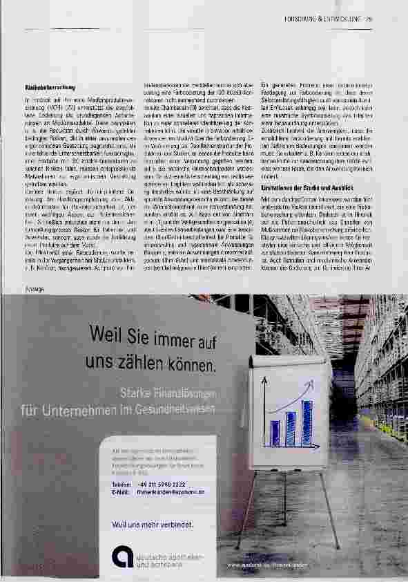Vorschauseite 6: Risikomanagement zur Unterscheidbarkeit neuer ISO 80369-Konnektoren