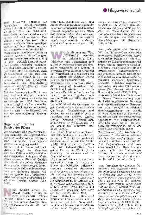 Vorschauseite 2: Die Ressourcen des Patienten erkennen - was ist das?