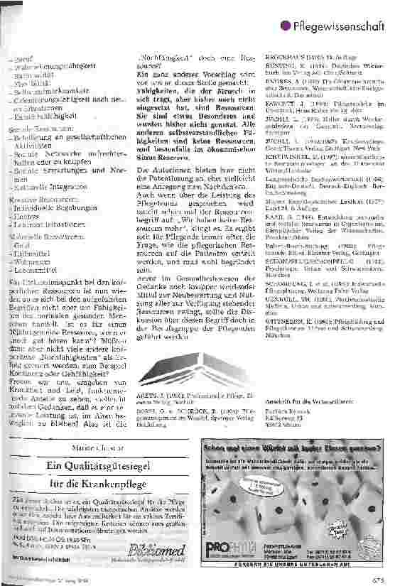 Vorschauseite 4: Die Ressourcen des Patienten erkennen - was ist das?