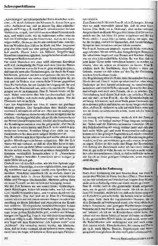 Vorschauseite 5: Pflege einer Patientin mit Hemiparese rechts und Aphasie