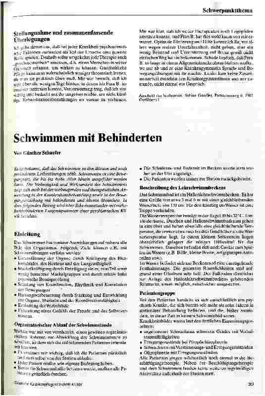 Vorschauseite 6: Pflege einer Patientin mit Hemiparese rechts und Aphasie