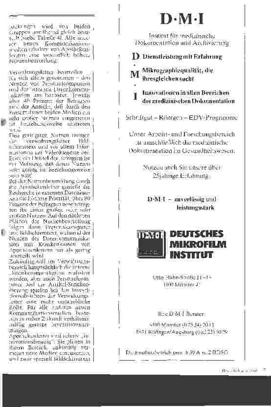 Vorschauseite 5: Der Einsatz neuer Kommunikationsmedien Ergebnisse einer empirischen Untersuchung von Führungskräften im Krh.