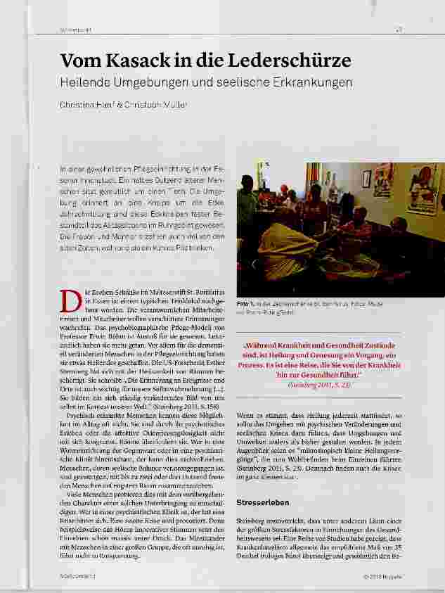 Vorschauseite 1: Vom Kasack in die Lederschürze
