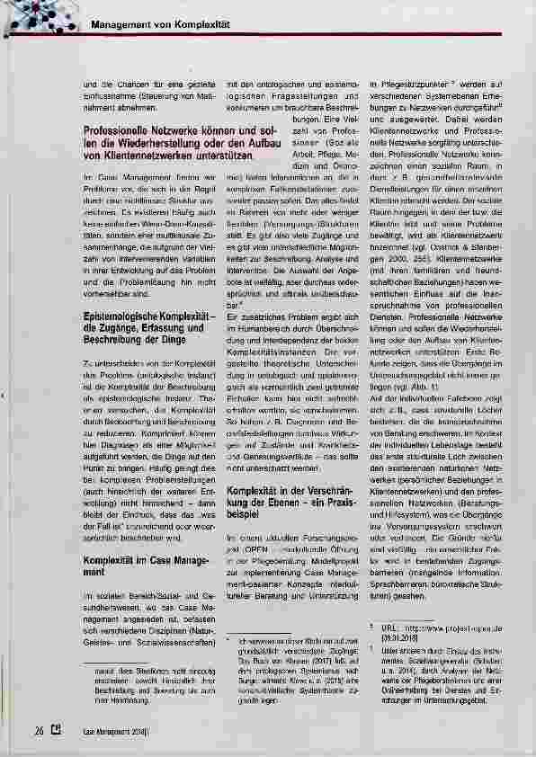 Vorschauseite 2: Management von Komplexität zwischen individuellen Lebenslagen und Strukturbedingungen von Regionen