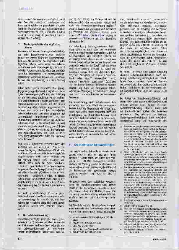 Vorschauseite 3: Das neue österreichische Erwachsenenschutzrecht