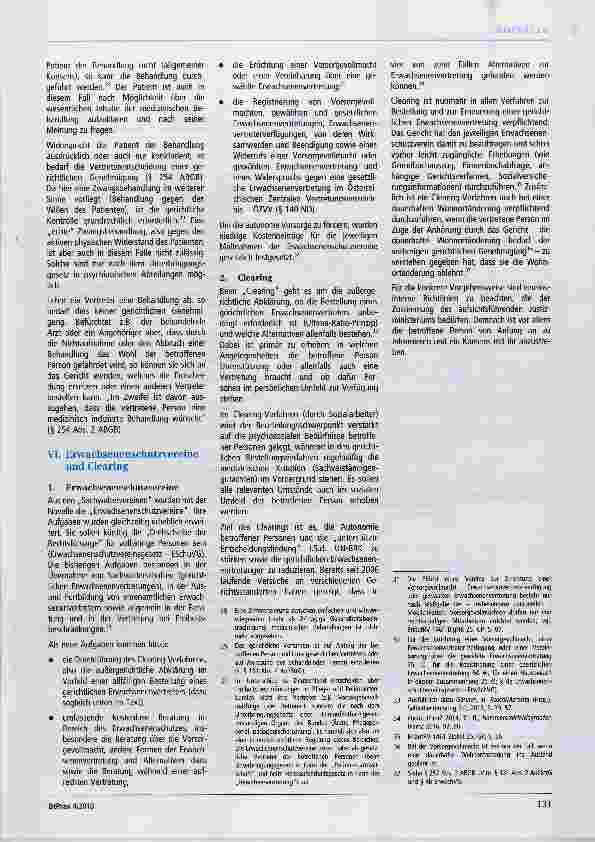 Vorschauseite 4: Das neue österreichische Erwachsenenschutzrecht