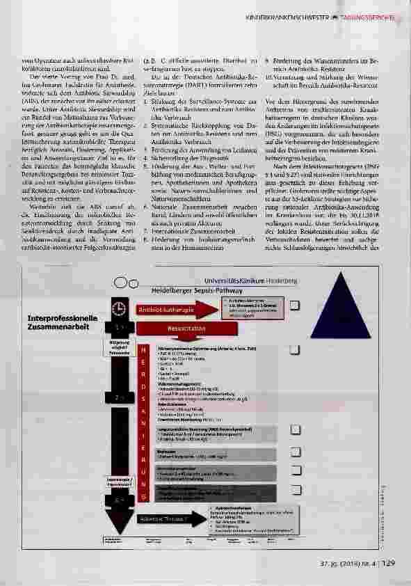 Vorschauseite 4: Prävention und Therapie von Infektionen in der perioperativen Medizin
