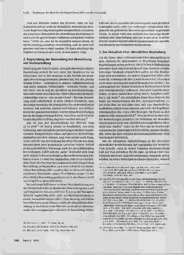 Vorschauseite 3: Tendenzen der aktuellen Rechtsprechung 2017 zum Beamtenrecht