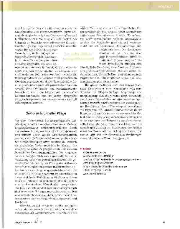 Vorschauseite 4: Das Ehrenamt - wenn s gut läuft ein Gewinn für alle