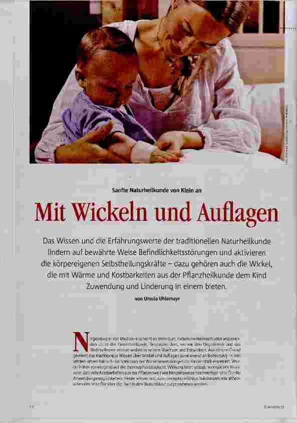 Vorschauseite 1: Mit Wickeln und Auflagen