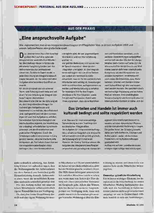 Vorschauseite 3: Pragmatisch und einfühlsam