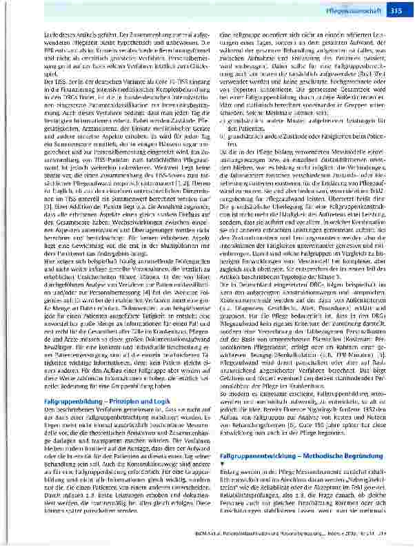 Vorschauseite 2: Patientenklassifikation und Personalbemessung auf Intensivstationen (2)