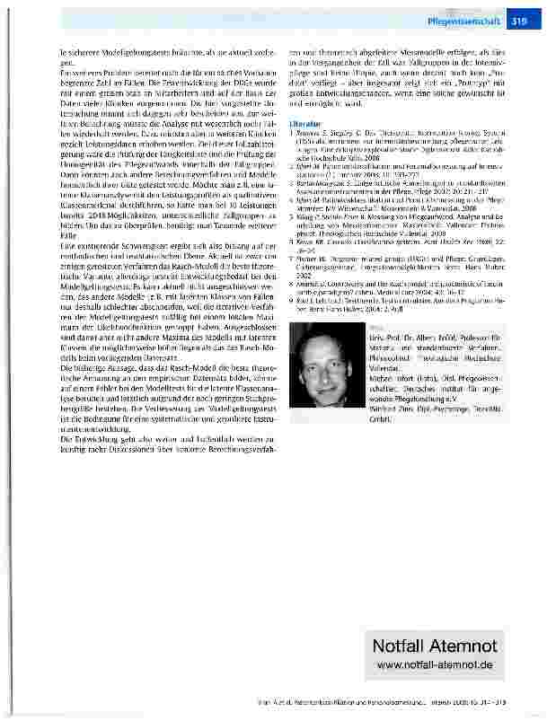 Vorschauseite 6: Patientenklassifikation und Personalbemessung auf Intensivstationen (2)