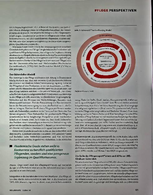 Vorschauseite 2: Immer bei den Patientinnen und Patienten bleiben.