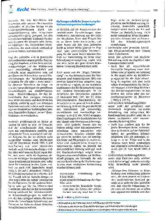 Vorschauseite 5: Auswirkungen der Ausgabensteuerung im deutschen Gesundheitswesen auf die Patienten