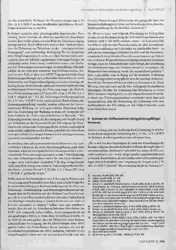 Vorschauseite 4: MVZ-Gründer und Abrechnungsbetrug